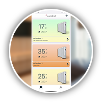 Application smartphone