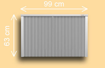 Elektrische radiator SD 250 / SD 300